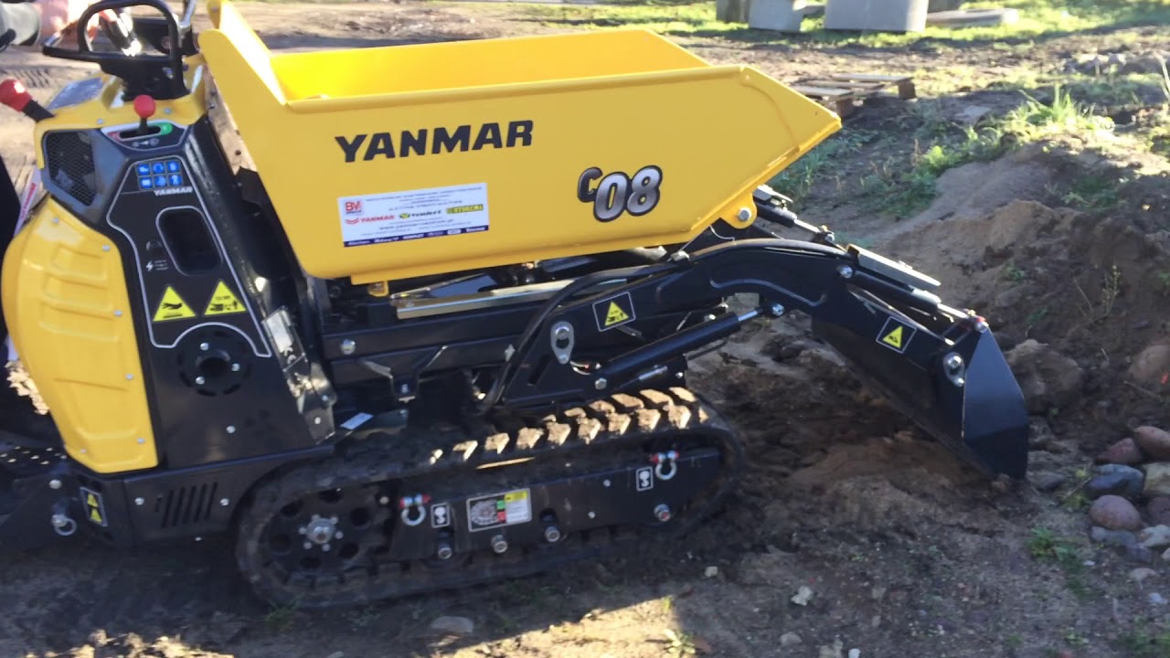 YANMAR C08 mikro wozidło