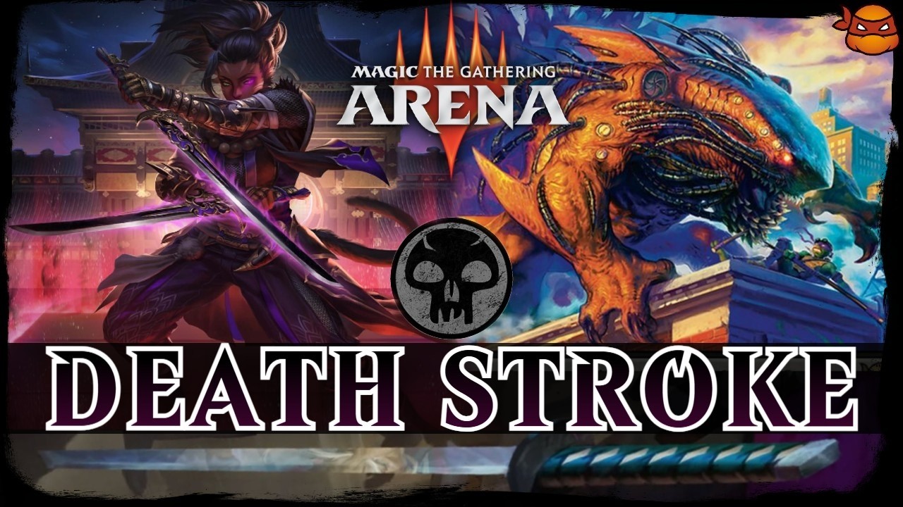 EVIL BLACK DECK | MTG Arena Mono Black Ninja Shark Demon KILL COMBO TMNT Standard Deck
