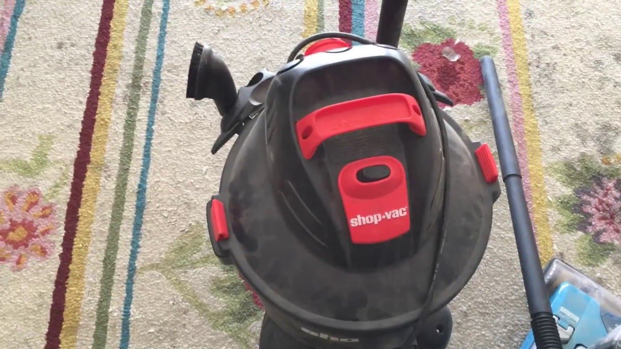 Shop Vac Maintenance - Filter and Bag Tune Up and Clogs