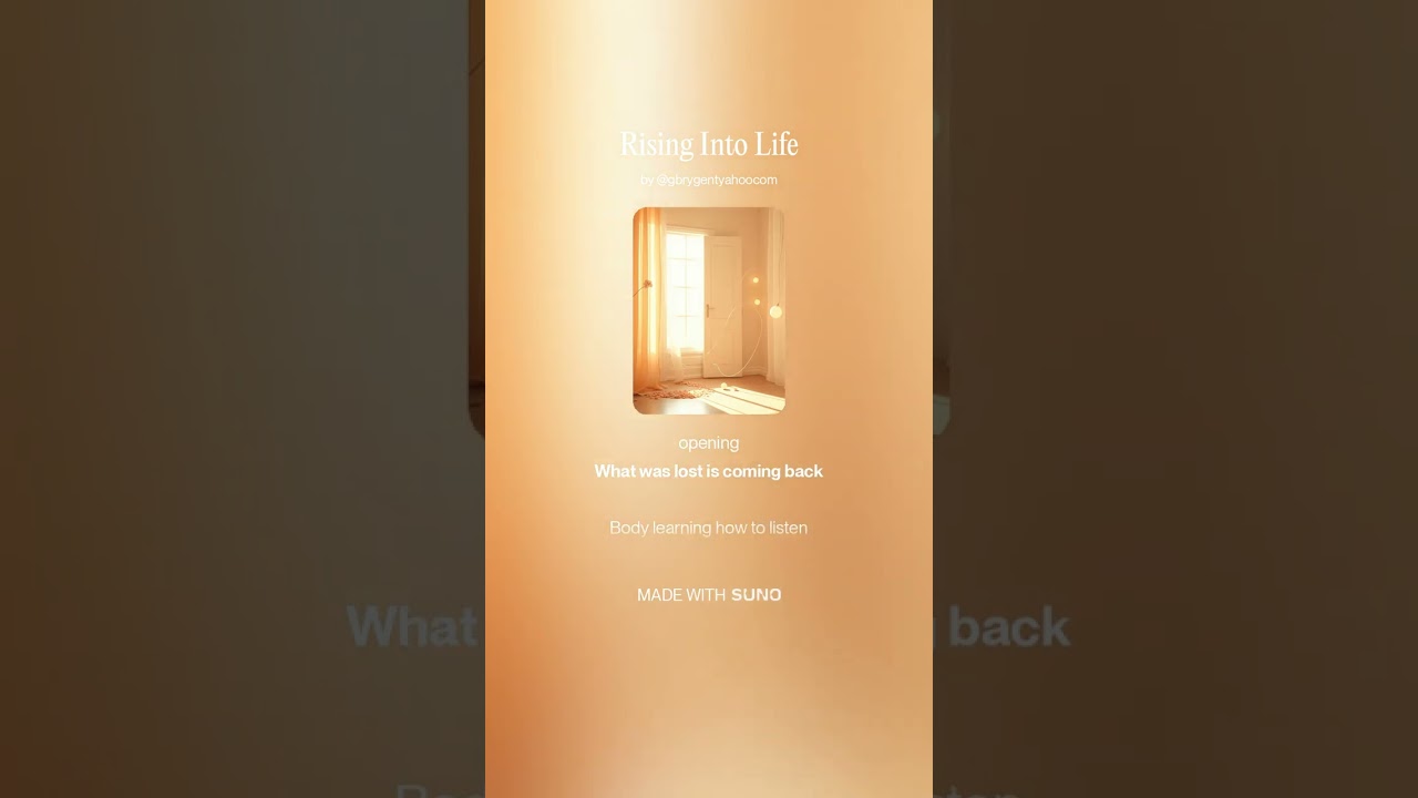 Rising Into Life #healingmusic #melodiesforthesoul #femalevocals #newmusic