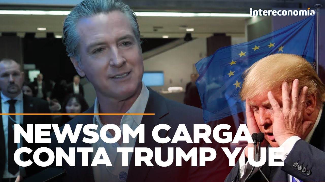 Newsom dinamita Davos: 