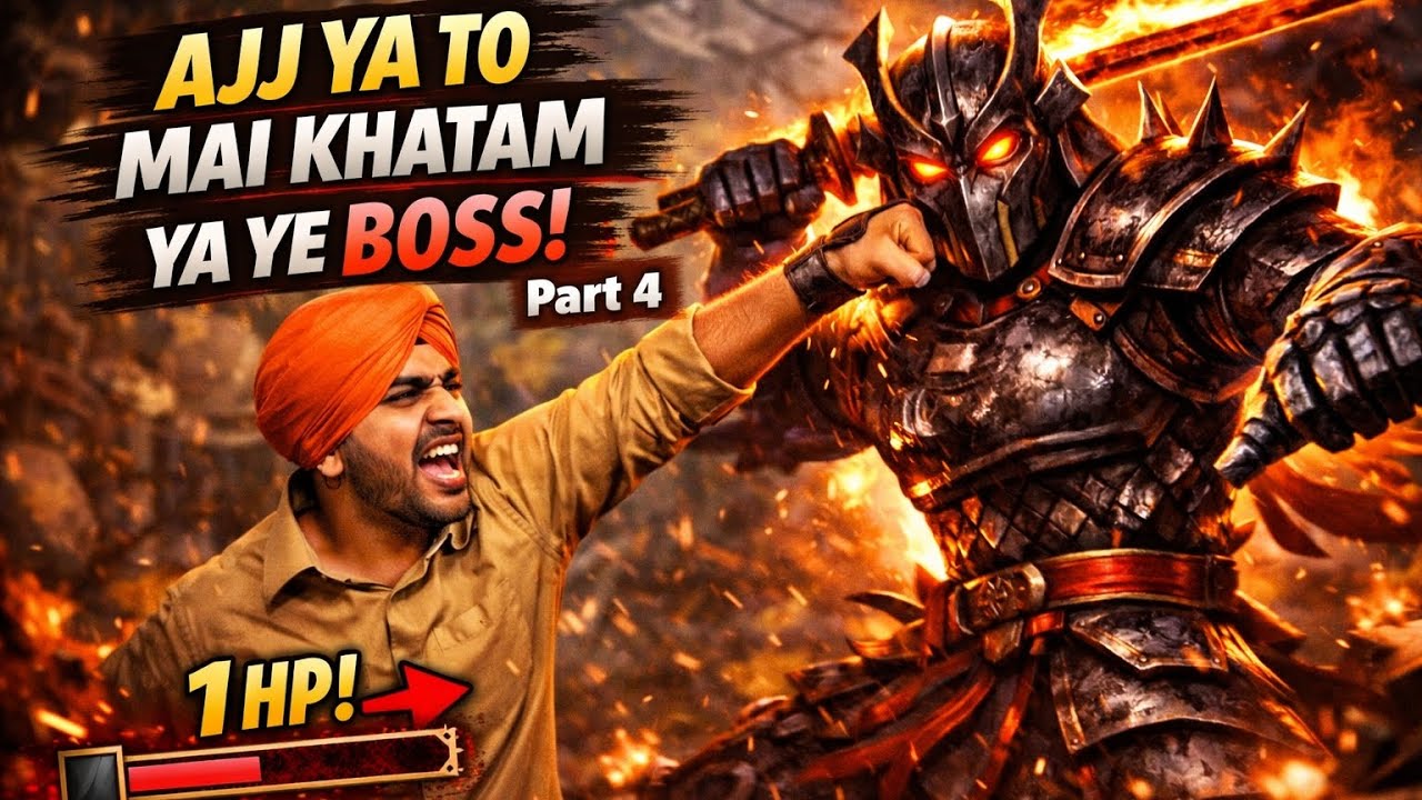 Shadow Fight 2 Part 4 | 3 Tournament + Insane Boss Fight 😱 | 1 HP Clutch Punjabi Gameplay