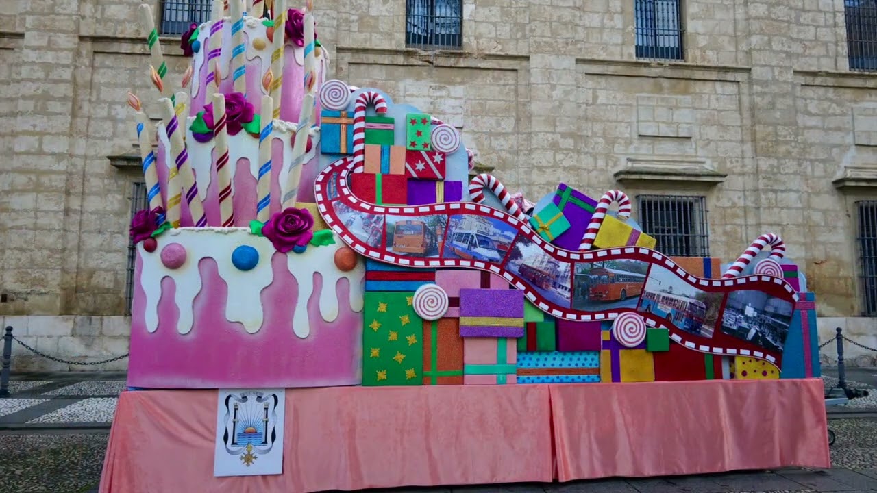 CARROZAS CABALGATA REYES MAGOS 2026   SEVILLA
