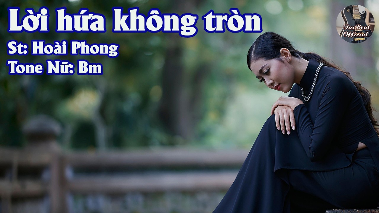 Karaoke Lời Hứa Không Tròn Tone Nữ | TAS BEAT