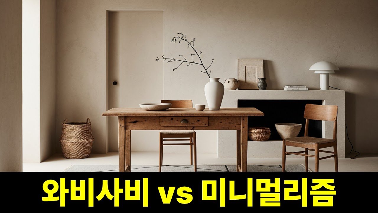 왜 우리는 '불완전함'에 끌리는가: 와비사비와 미니멀리즘, 단순함 너머의 이야기