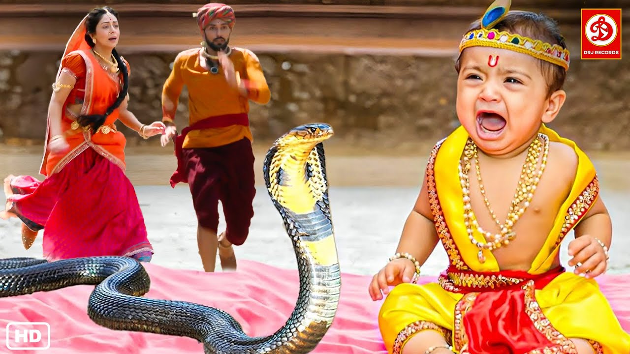 देखिए क्या हुआ जब अकेले कान्हा को देख विषैले सांप ने किया हमला? | Yashomati Maiyaa Ke Nandlala