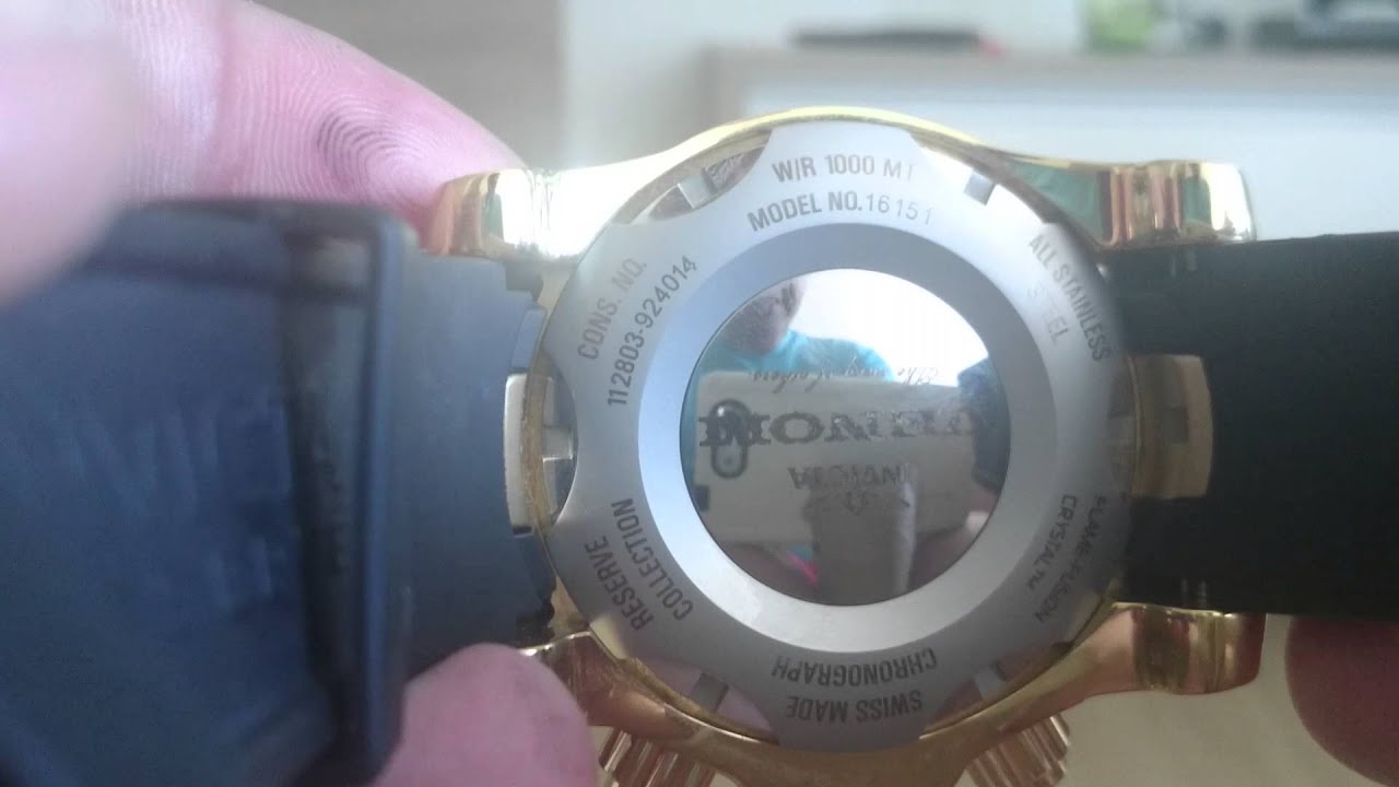 Invicta original vs replica