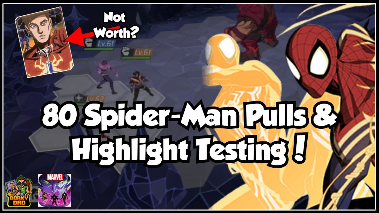 80 Spider-Man Pulls For Highlight! | Follow Up Team & Highlight Testing! | Marvel Mystic Mayhem