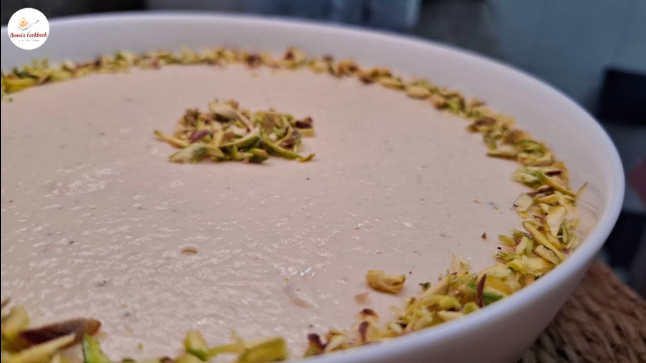 Ferni/Rice Dessert | Simple Creamy & Flavorful | Ammi's Cookbook