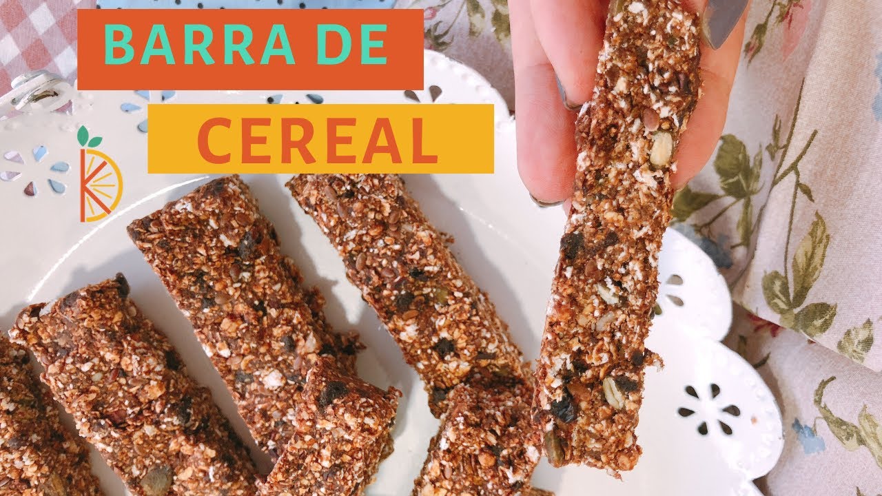 BARRINAH DE CEREAL SAUDÁVEL E CASEIRA