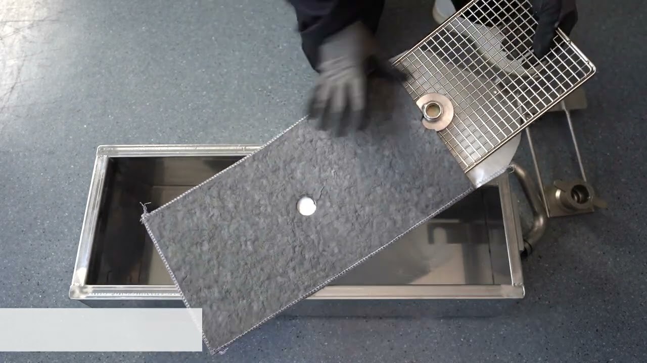 Insert a SuperSorb filter envelope into a Pitco fryer
