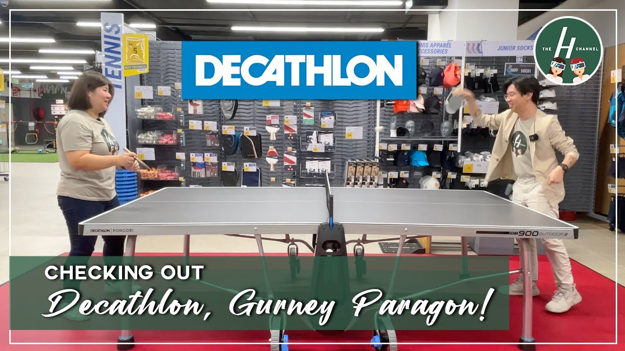 Checking Out Decathlon, Gurney Paragon Mall! | The H Channel