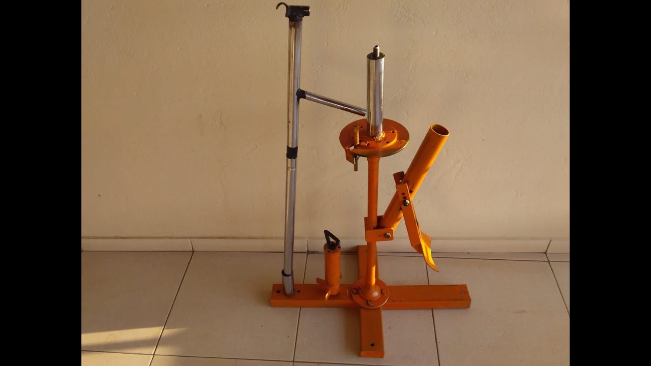Maquina de Descolar  Desamontar e Montar Pneu (Medidas)