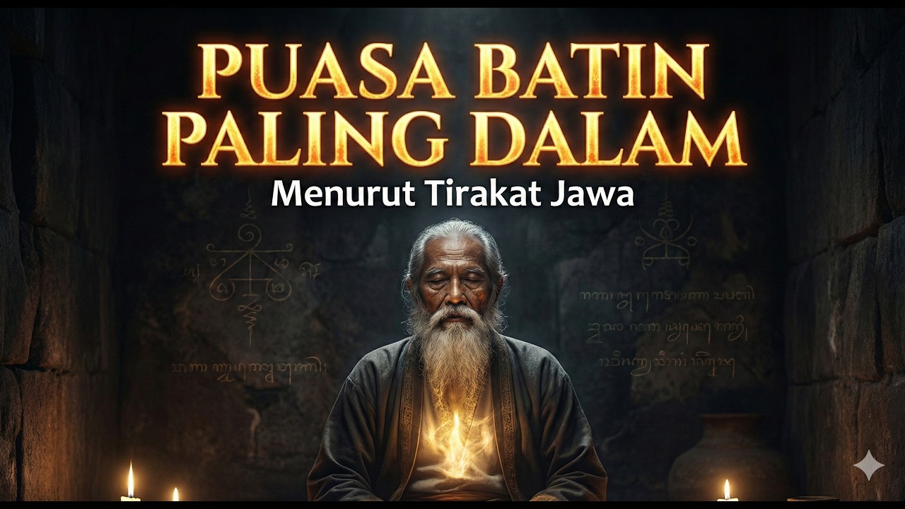 MENGAPA PUASA BATIN MENJADI TIRAKAT TERTINGGI DALAM LAKU JAWA