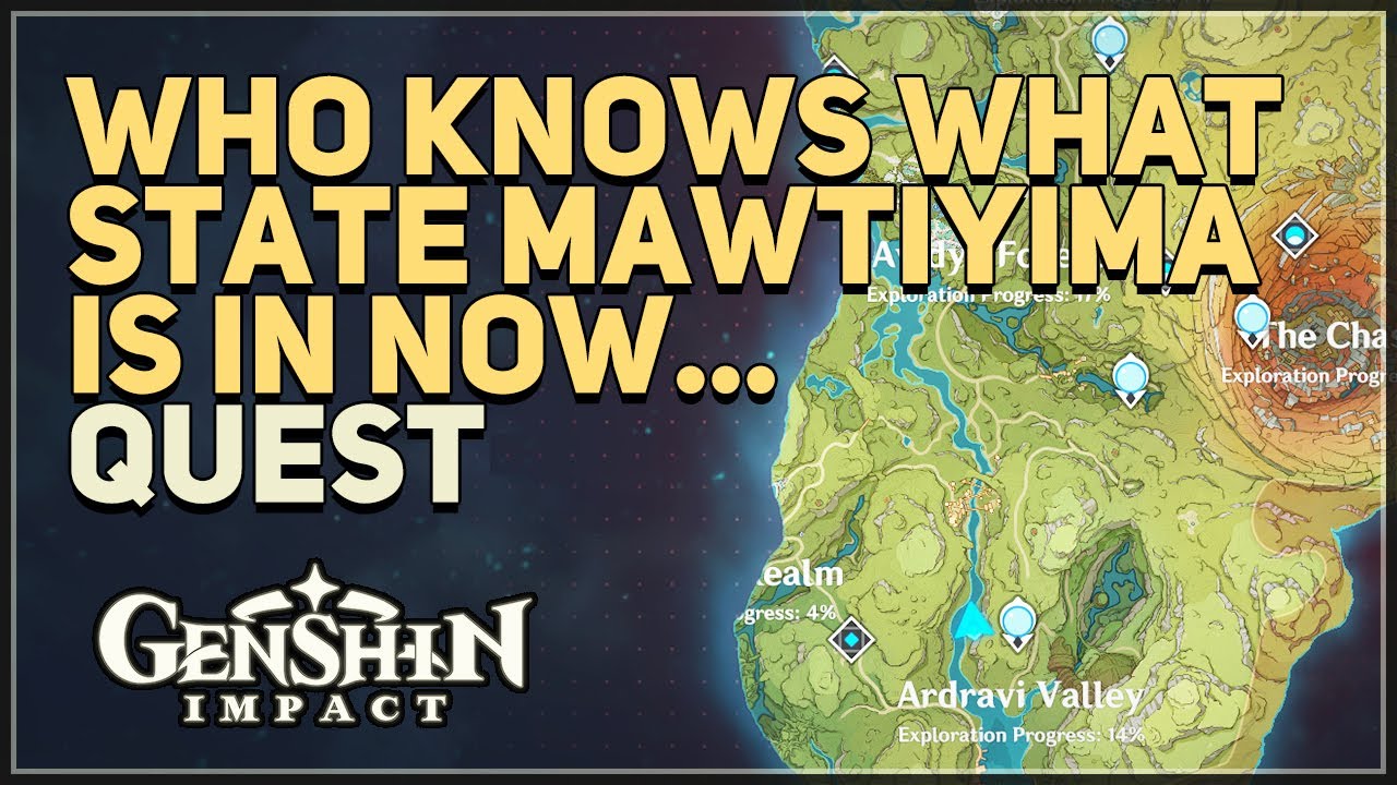 Who knows what state Mawtiyima is in now Genshin Impact