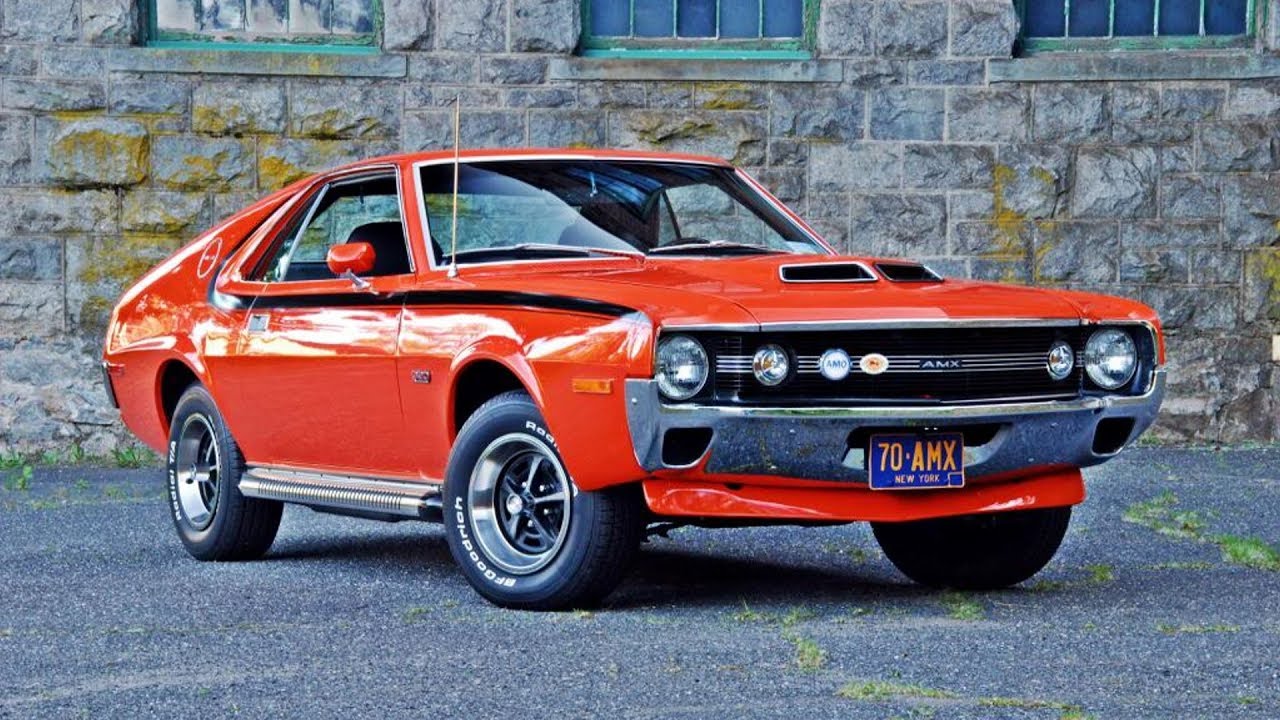 1970 AMC AMX Big Bad Orange 390 Restoration Project