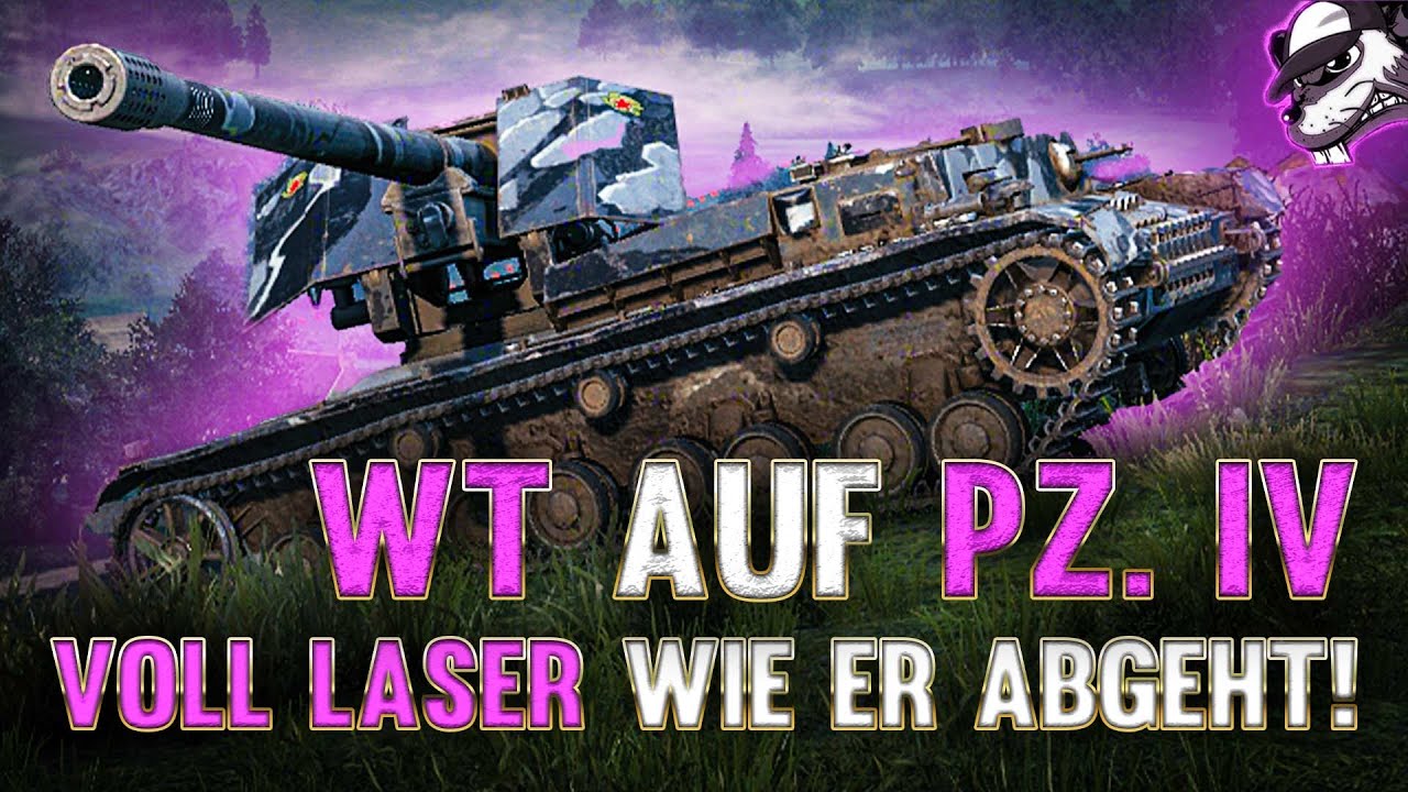 WT auf Pz. IV - Voll Laser wie er abgeht und manchmal treffen auch die Schüsse!