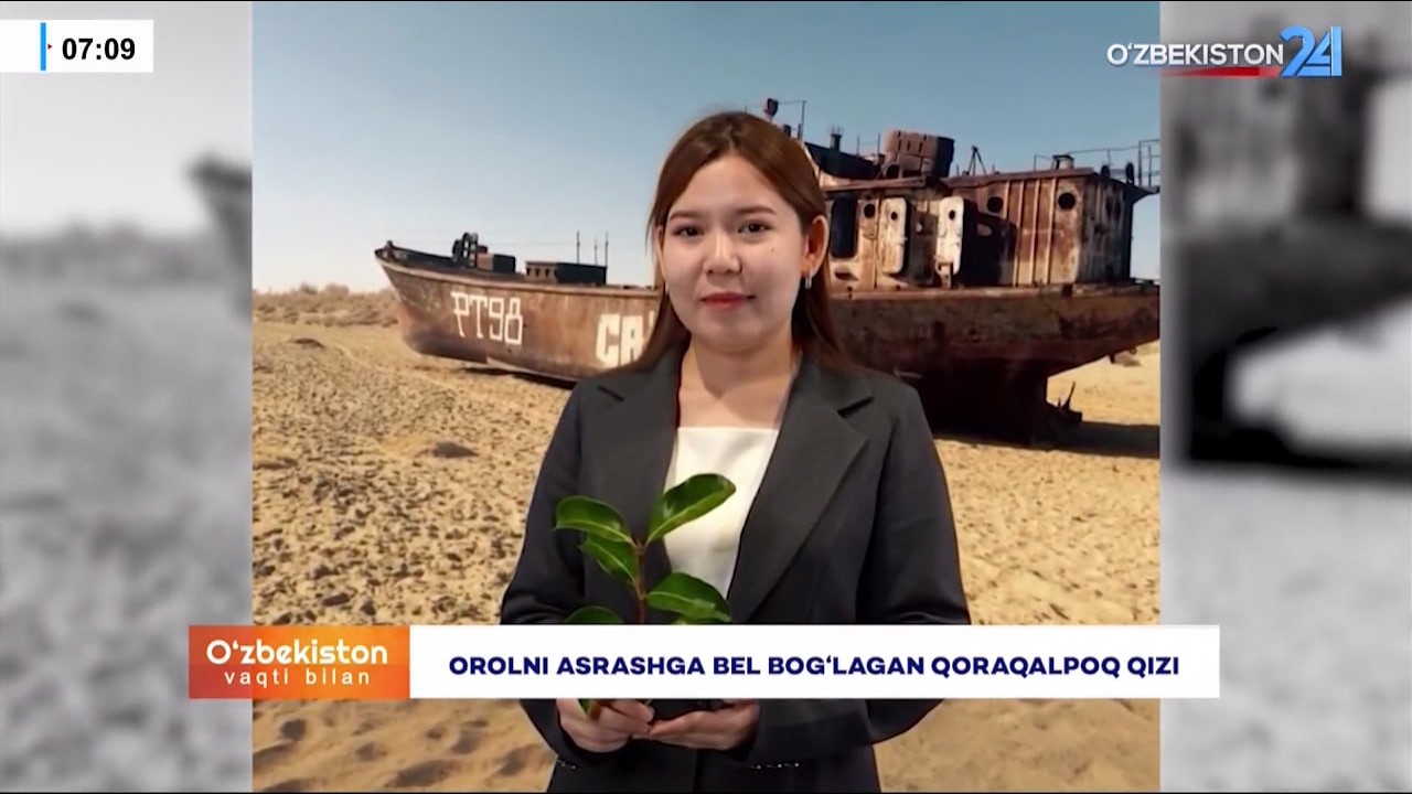 Araldı saqlawǵa bel buwınǵan qaraqalpaq qızı – Alfiya Amangeldieva