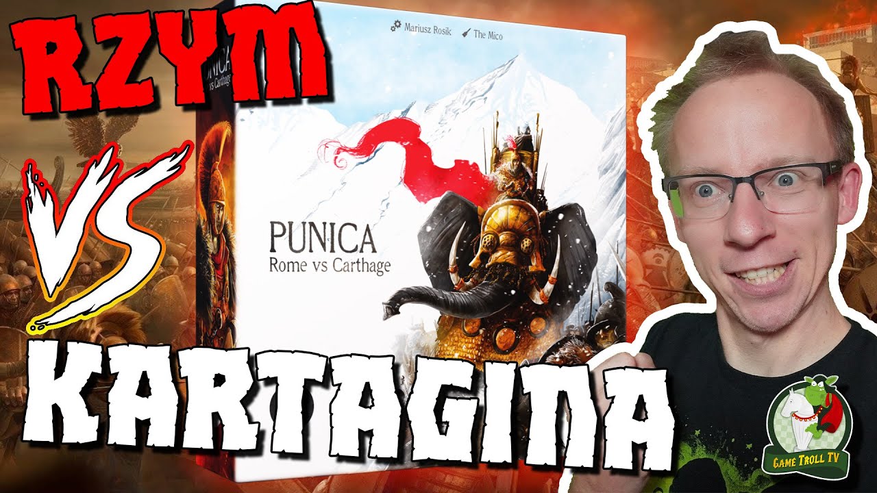 RZYM kontra KARTAGINA ⚔️ | Planszówka dla 2 osób!