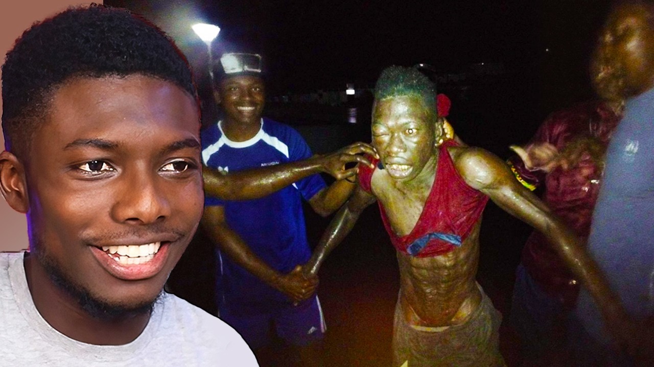 Senegalese Caught A Thief Agression