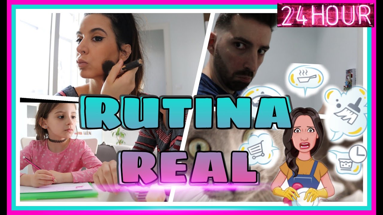 24h RUTINA REAL con 2 HIJOS (1 BEB&Eacute;)| Familobis vlog