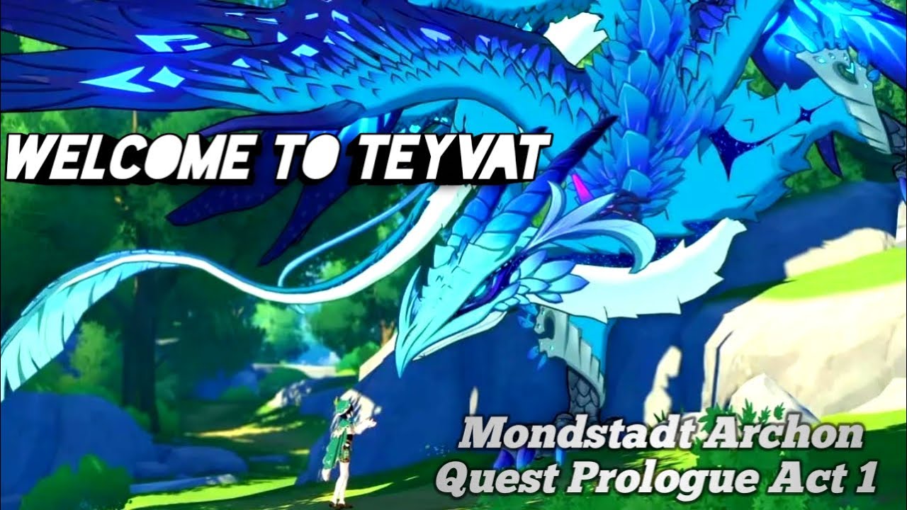 genshin impact part 1| prologue act 1