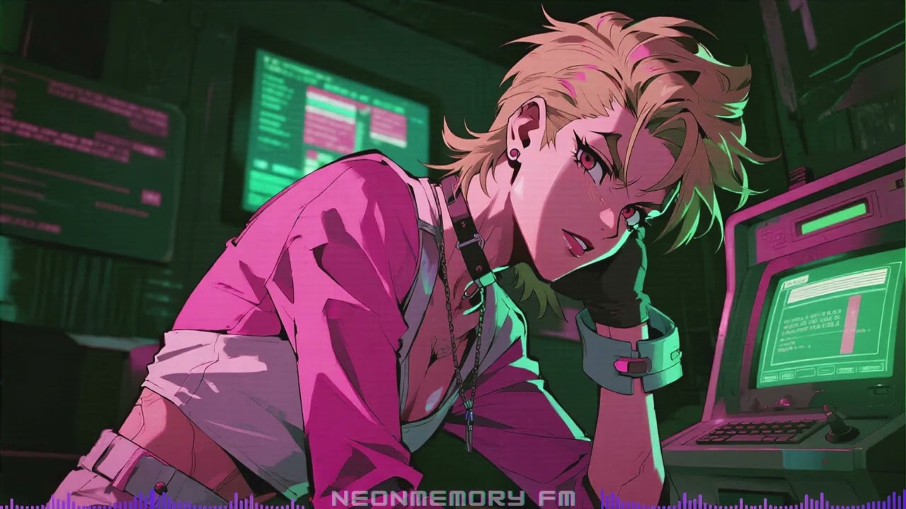 Neon Night Vaporwave – Retro Vibes Only