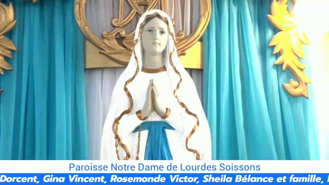 2ème jour du Tridium à Notre Dame de Lourdes // Lundi 9 Février 2026