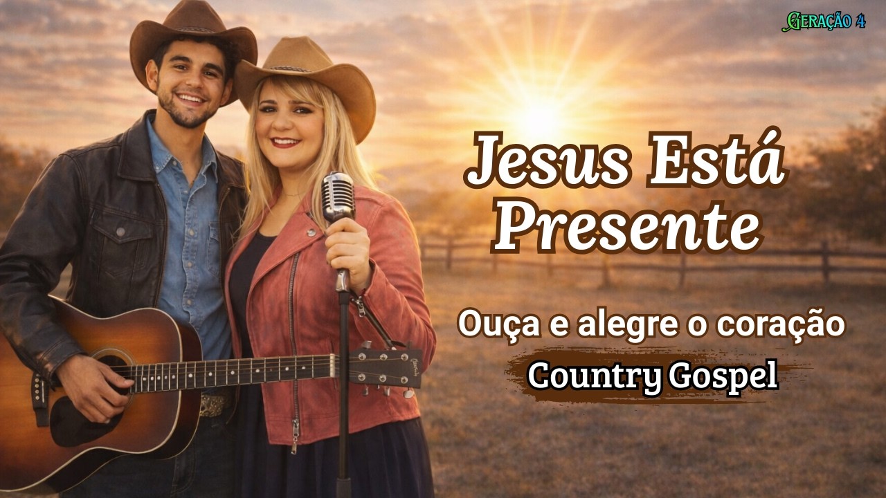 Jesus Est&aacute; Presente | Country Gospel | Gera&ccedil;&atilde;o 4 🤠