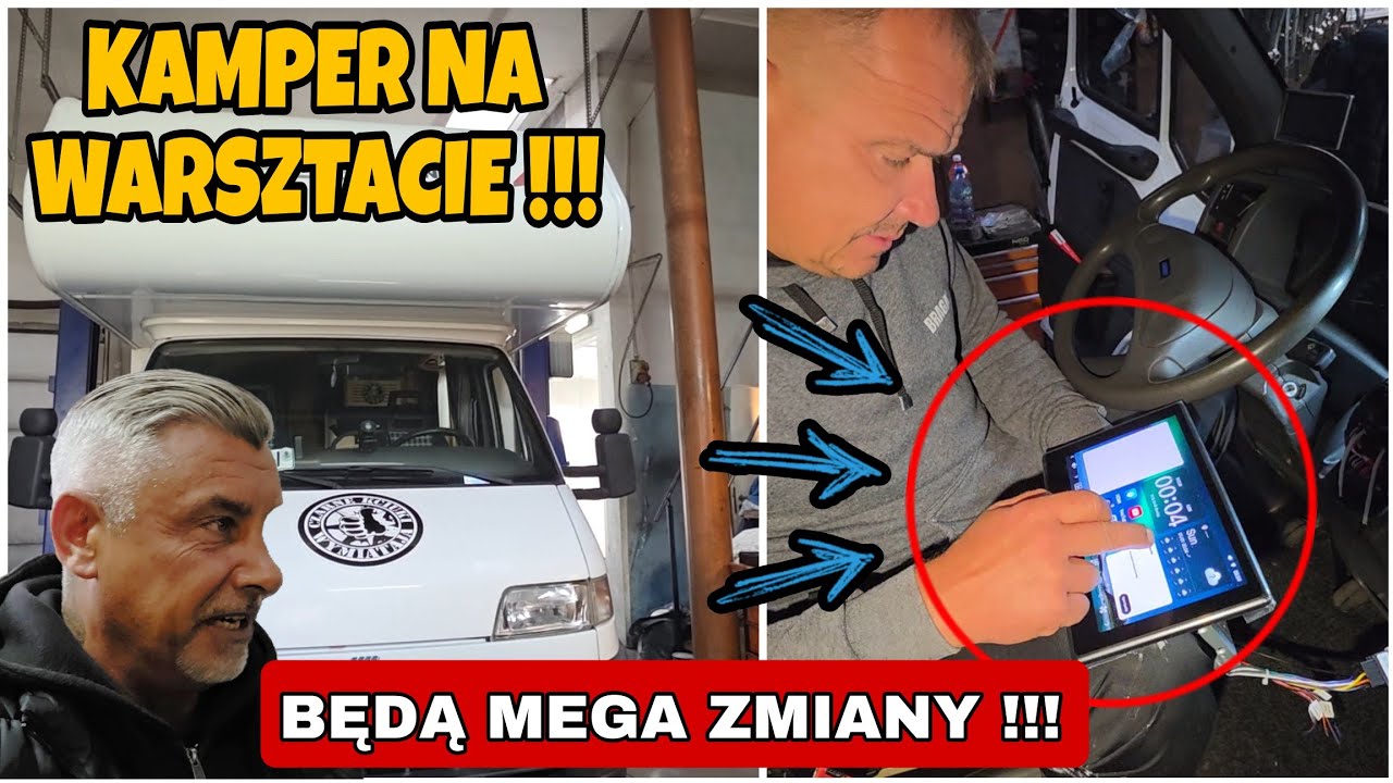 🔊 Kamper na warsztacie! Montujemy NOWE CAR AUDIO &ndash; efekt POWALA! ATOTO X10