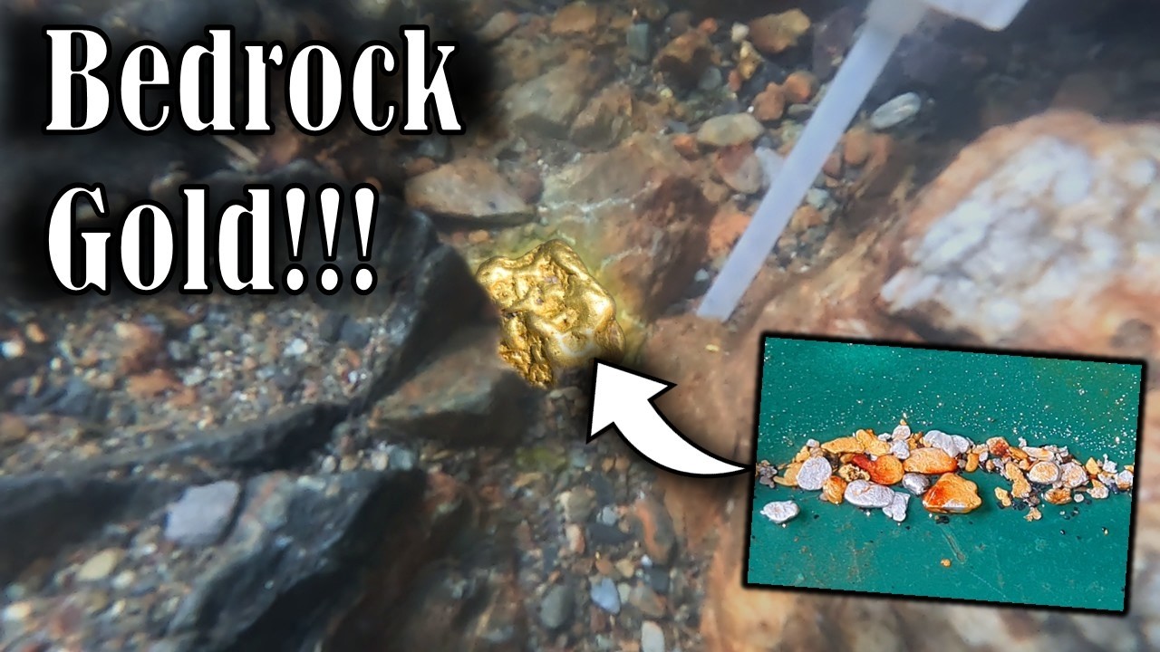 Gold on Bedrock | how much gold will we find?