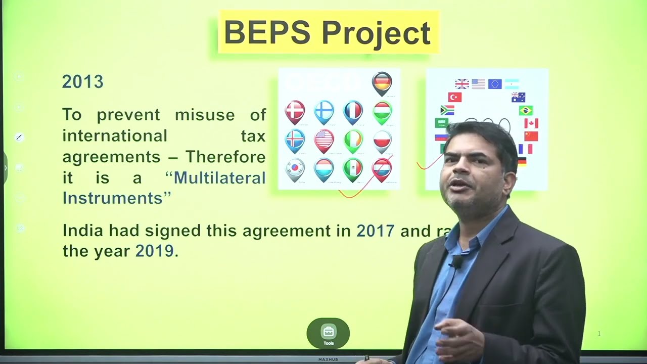 BEPS (Base Errosion Profit Shifting) Project II Place of Effective Management II Sihanta IAS