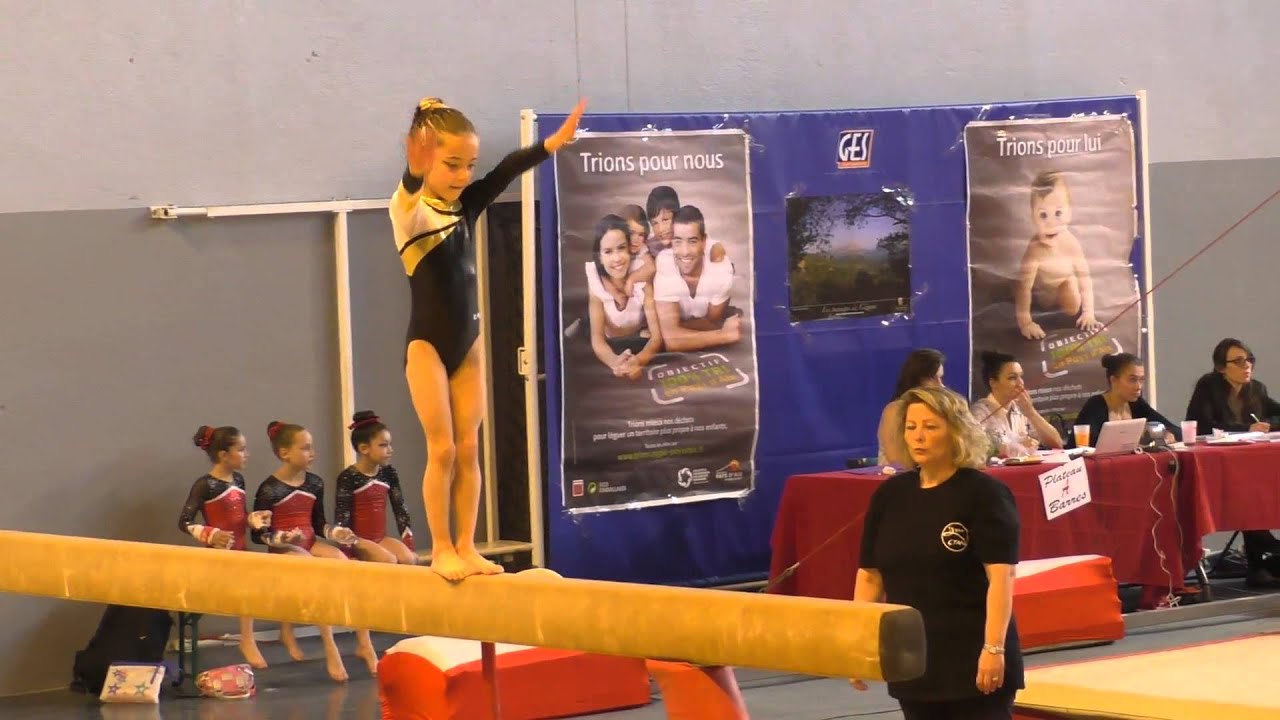 Mallaury 6 ans Gym Episode 1