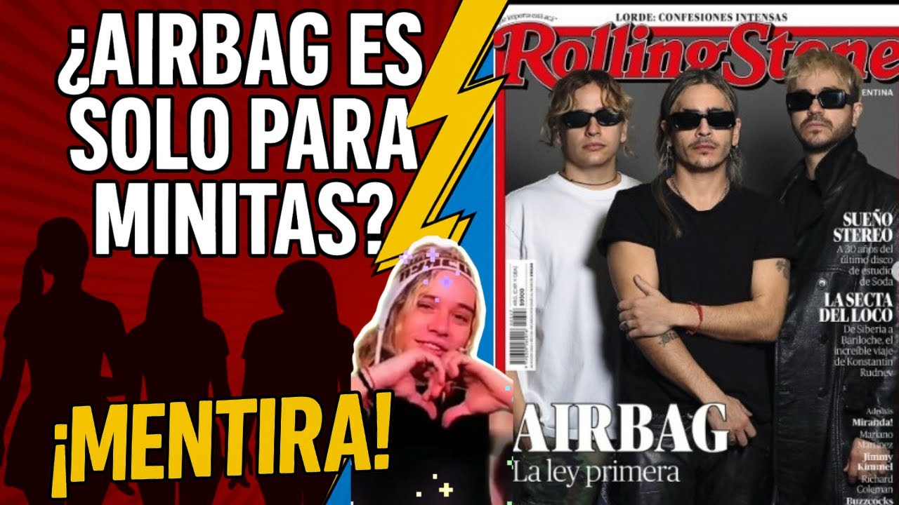¿Airbag es SOLO para minitas? ¡MENTIRA!