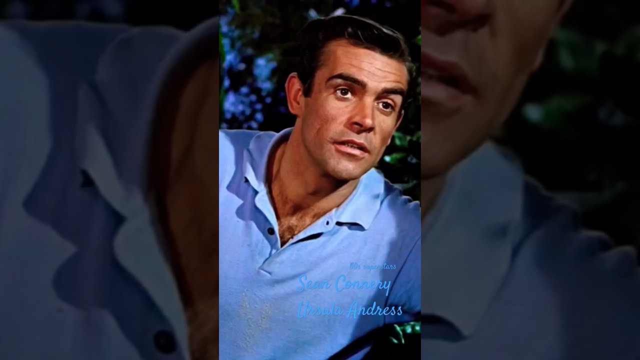 Sean Connery Ursula Andress 60s superstars #moviestar #seanconnery