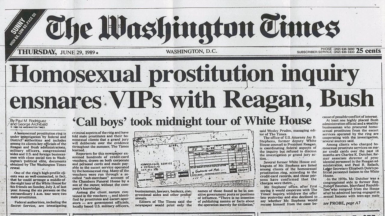 Craig J. Spence (The Franklin Scandal) - Reporter, Republican Lobbyist, Pedophile, Brownstone Ope...