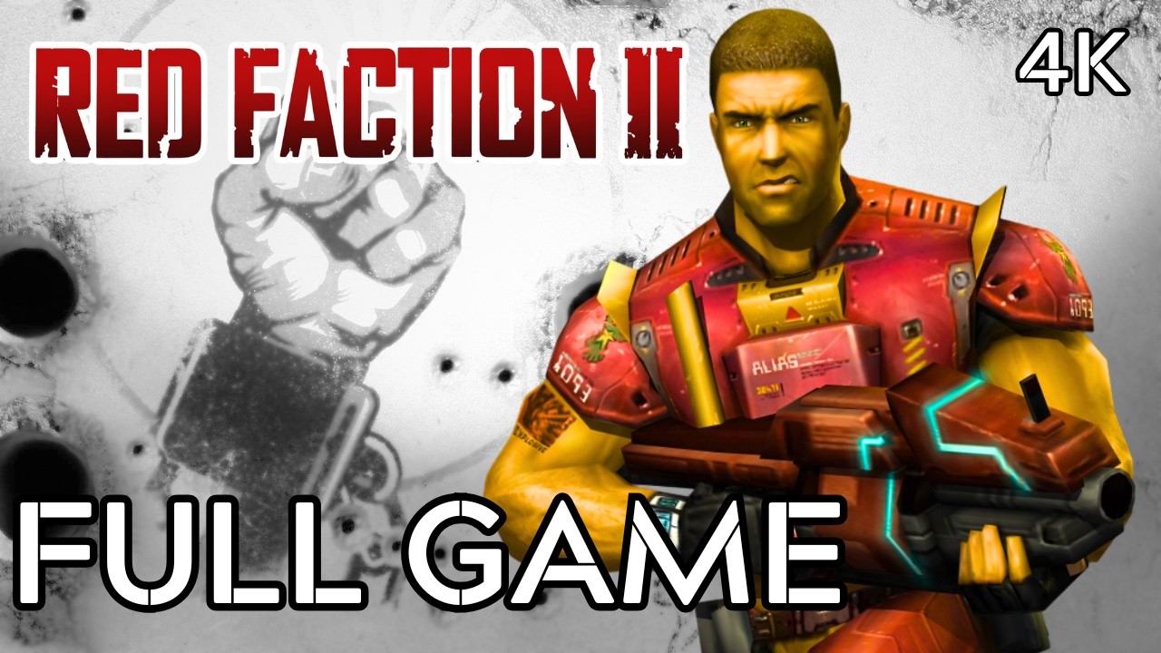 Red Faction 2 Gameplay Walkthrough (FULL GAME) [4K 60FPS] No Commentary