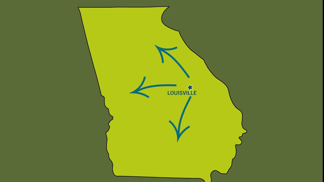Georgia's Traveling Capitals