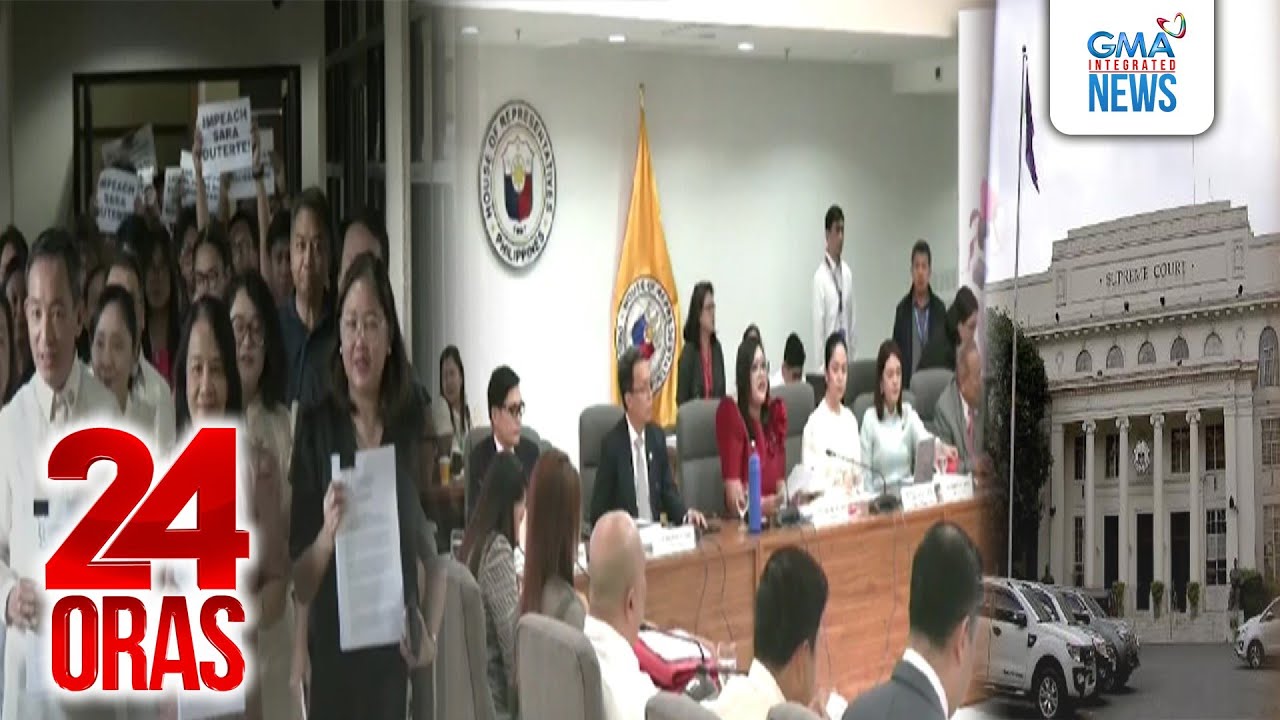 Pres. Marcos at VP Duterte, parehong nahaharap sa impeachment complaints | 24 Oras
