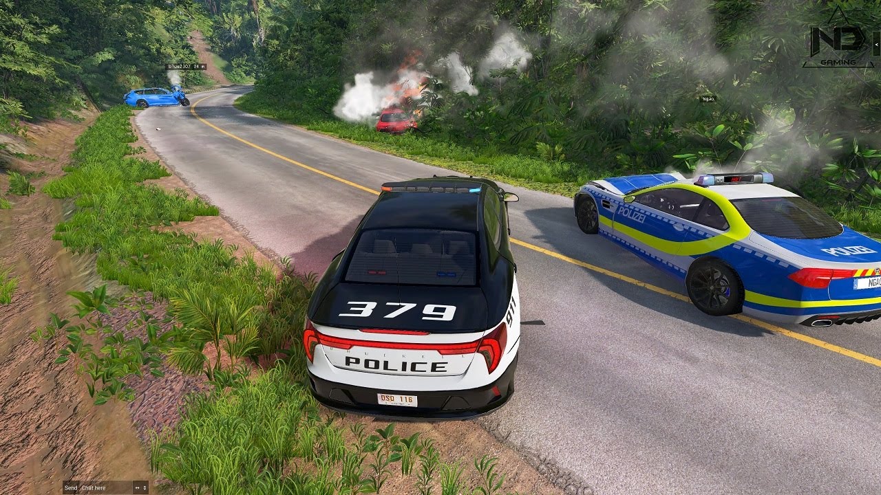 BeamNG Drive #7 - CẢNH SÁT BẮT CƯỚP