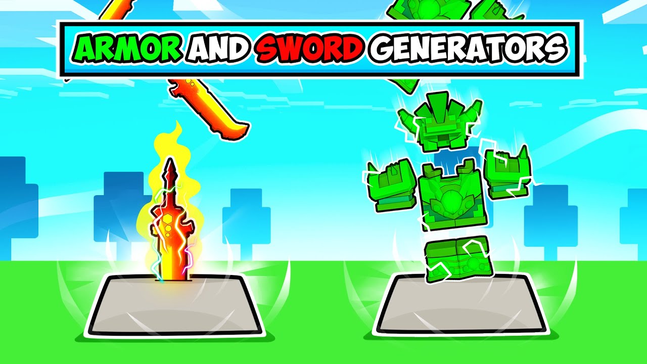 Roblox Bedwars, But Armor and Sword Generators..