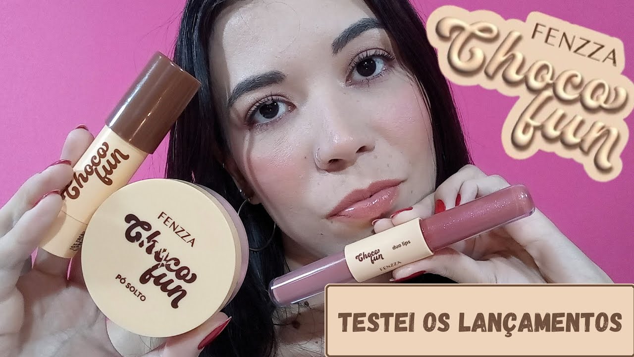 TESTEI OS LANÇAMENTOS - CHOCO FUN FENZZA