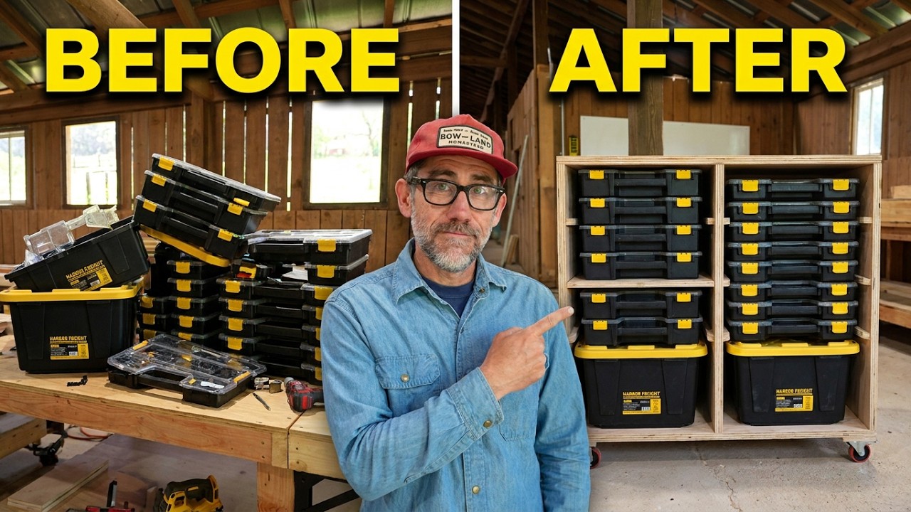 DIY Storage Solution for Your Barn Workshop