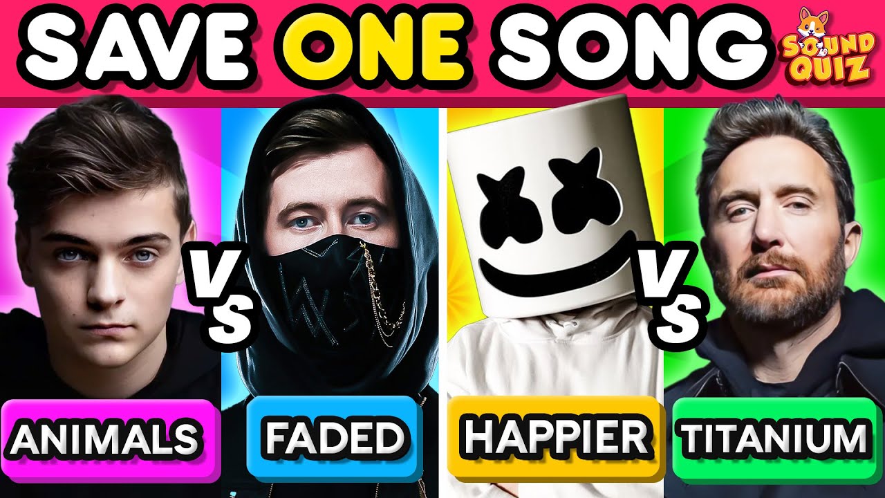 EDM-баттл ✨ Save One Drop One 🎵 Музыкальная викторина | Звуковая викторина