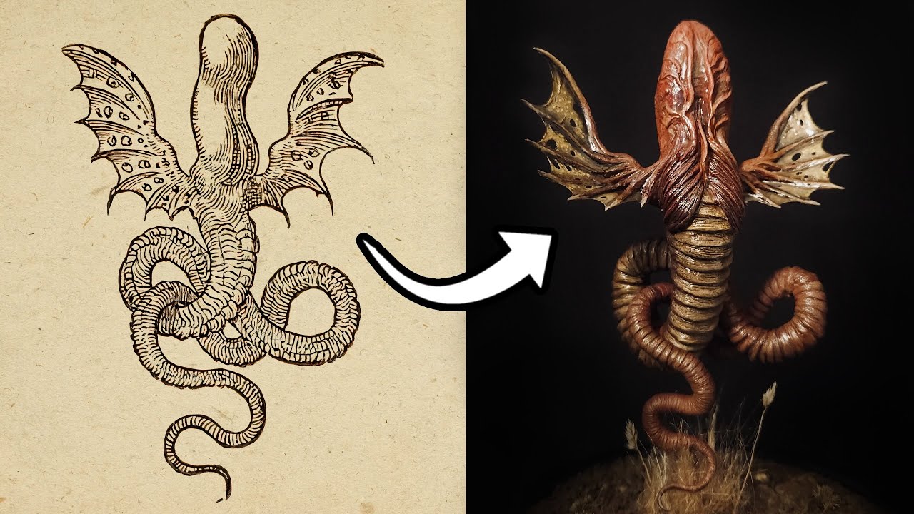 Sculpting a Gross Renaissance Monster &ndash; What the Hell Is This Thing?