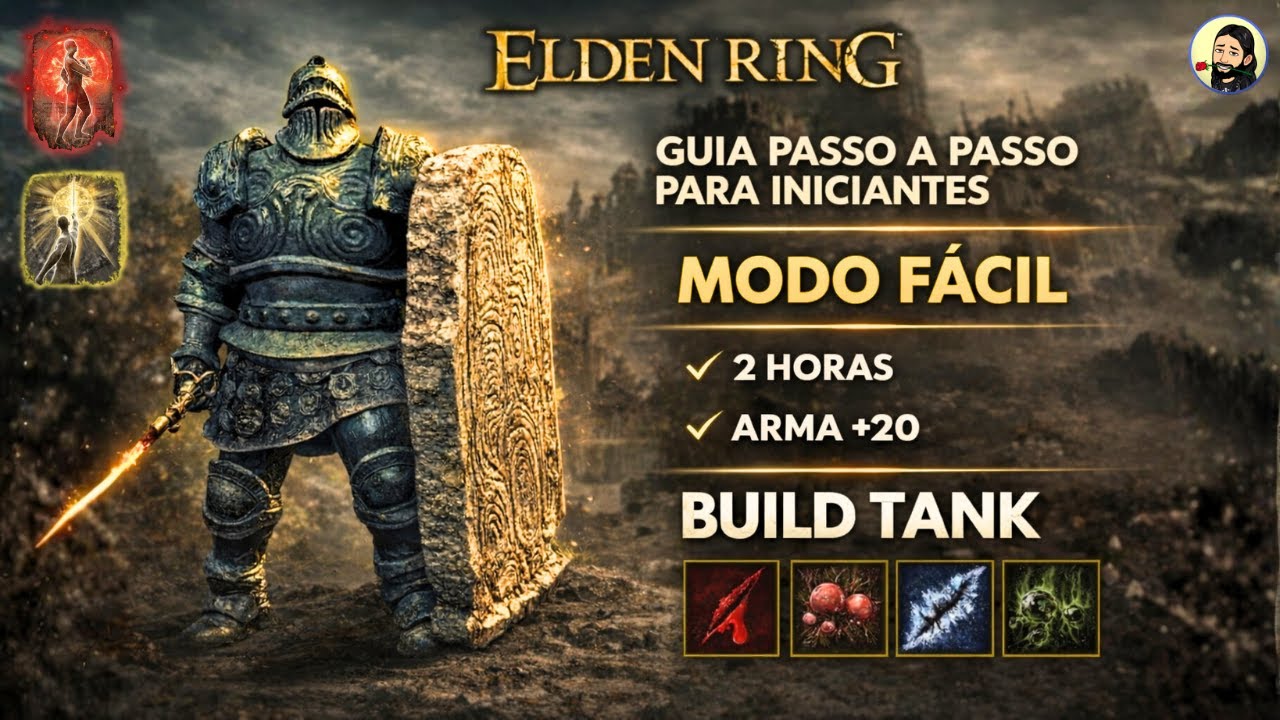 FIZ O ELDEN RING FICAR FÁCIL: Tank Imortal pra Iniciantes (Passo a Passo)