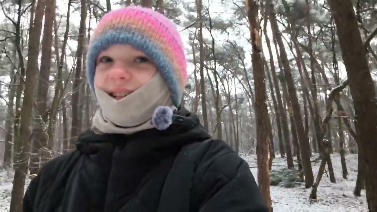 Vlog #58 zimowy teren z Kinderem//pięknie jest😍