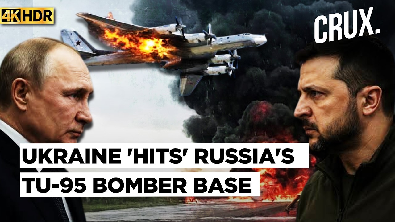 Russia Bombs Kyiv Arms Expo Killing Ten As Ukraine Hits Tu-95 Base And Drones Reach Urals | 4k