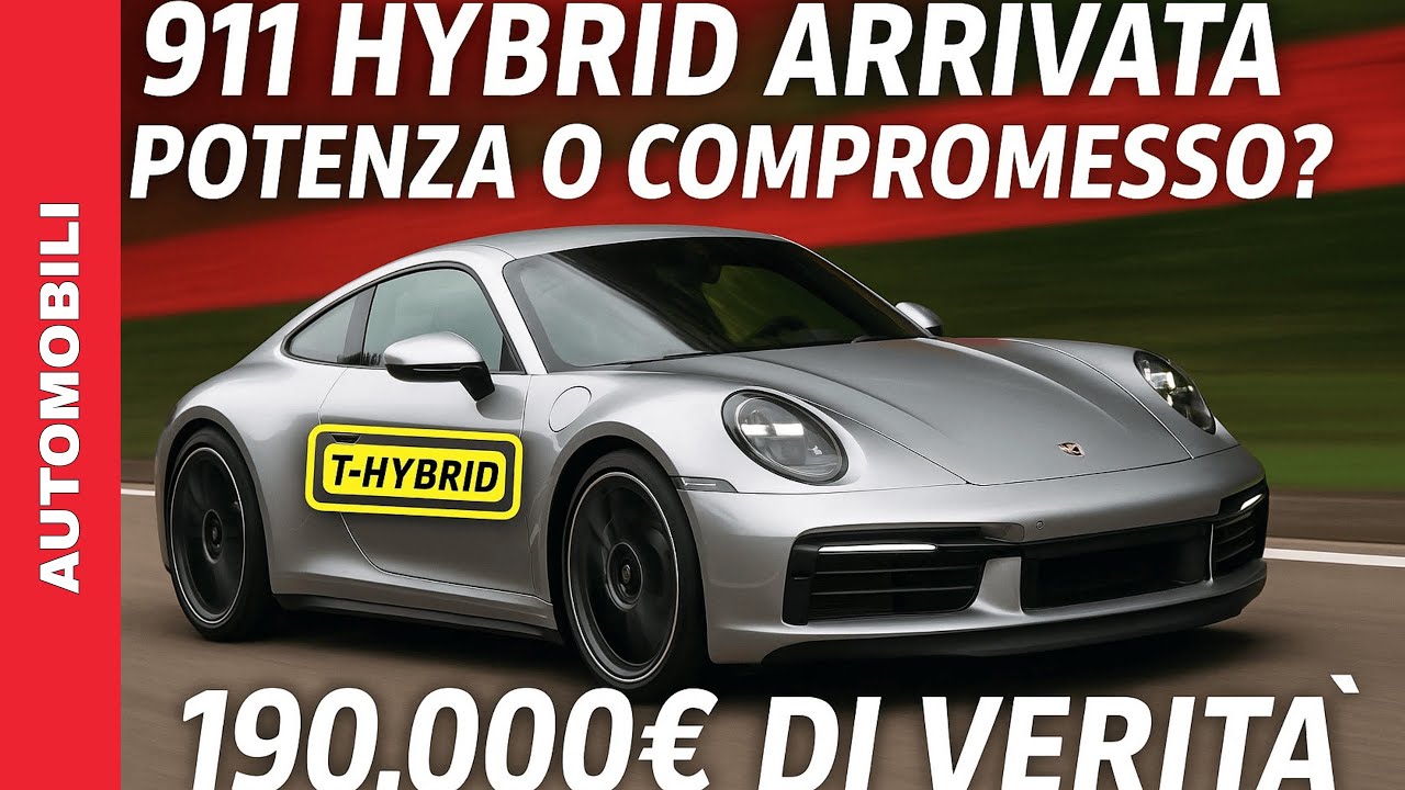 Porsche 911 GTS Hybrid: rivoluzione o compromesso da 190.000€?