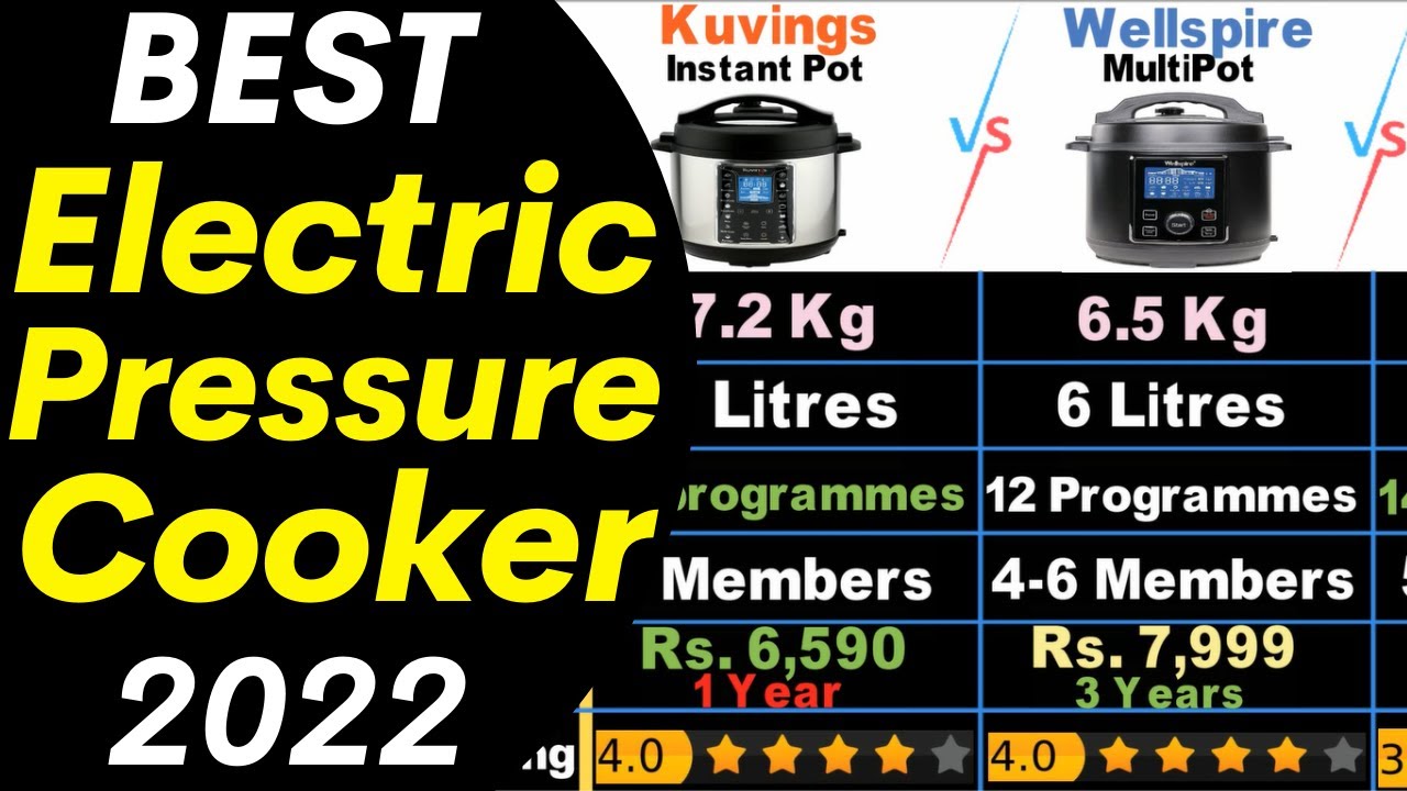 Best Electric Pressure Cooker 2022 | Best Rice Pressure Cooker